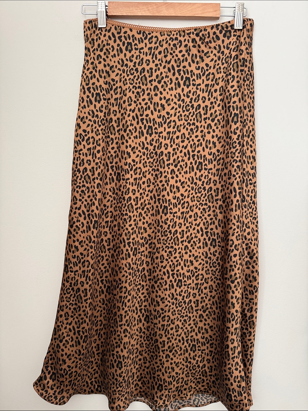 American Eagle Outfitters Leopard Print Maxi Skirt - Brown/Tan